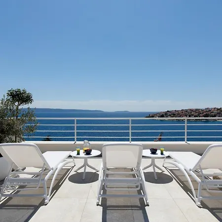 Anadea With Hot Tub Overlooking Sea Villa Trogir